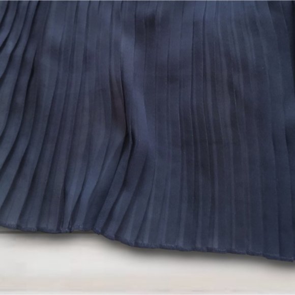 89th & Maddison Pleated Open Navy Blue Cardigan- Size M- NWOT - Picture 12 of 14